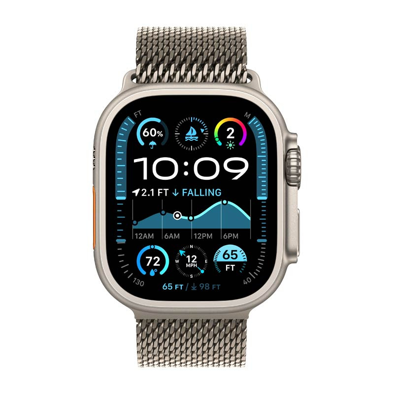 Watch Sport Ultra 2 49mm Titanium Milanese Loop Natural