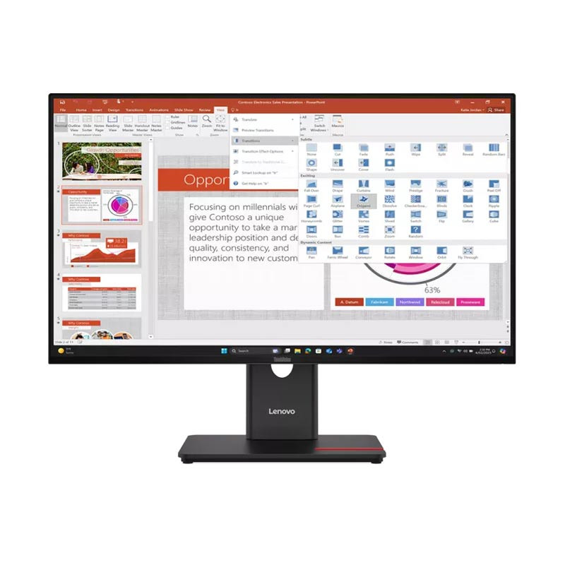 Монитор Lenovo ThinkVision T27-40 27 (64A5MAT6EU)