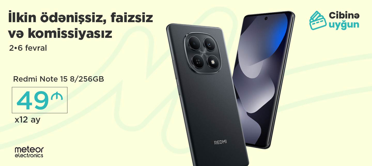 Kamp Redmi Note 15 8/256GB